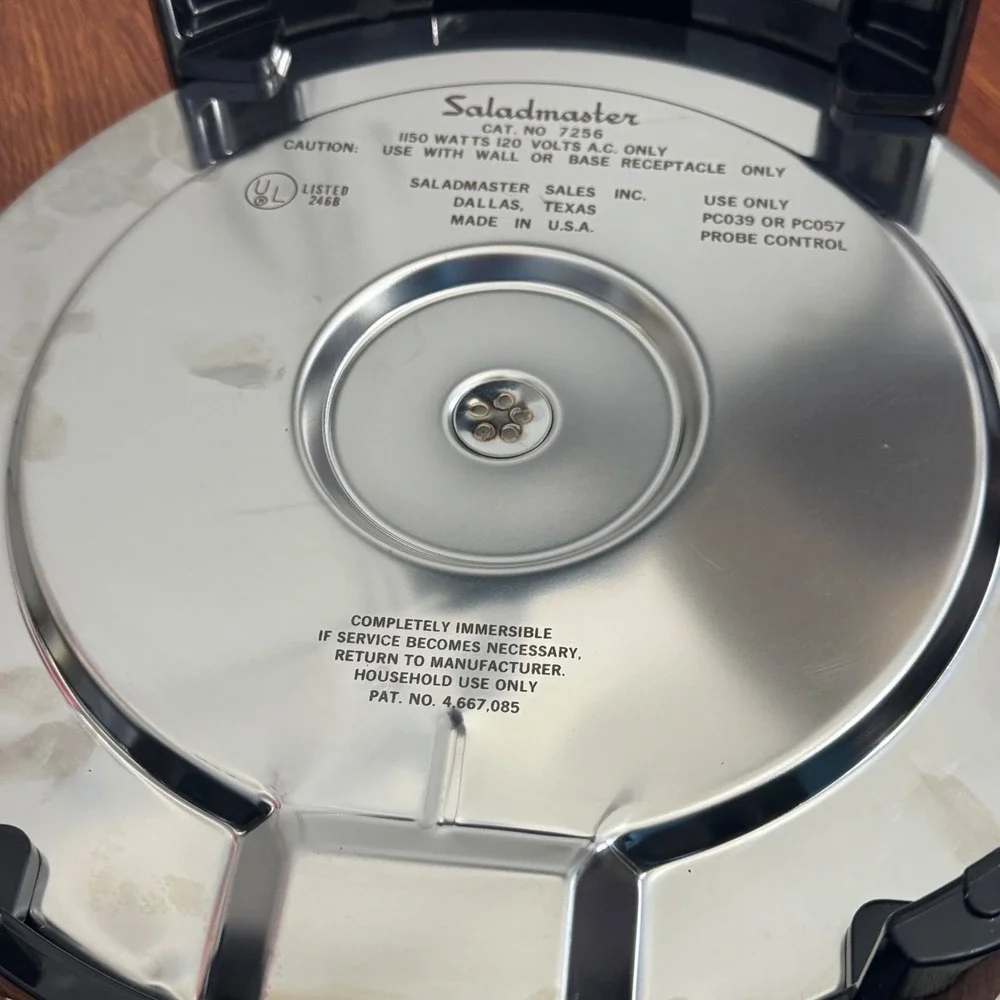 NEW Saladmaster Automatic Skillet Liquid Core Stainless Steel Professional Grade - Picture 6 of 10